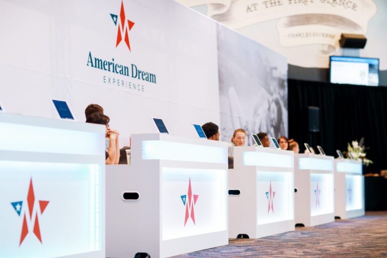 American-Dream-Experience-Registration-Sign-In-Branding